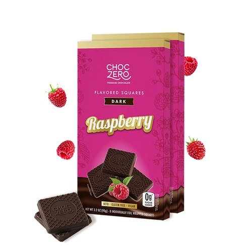 Dark Chocolate Raspberry Squares