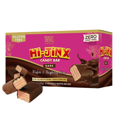 Dark Chocolate Raspberry Hi-Jinx Bars