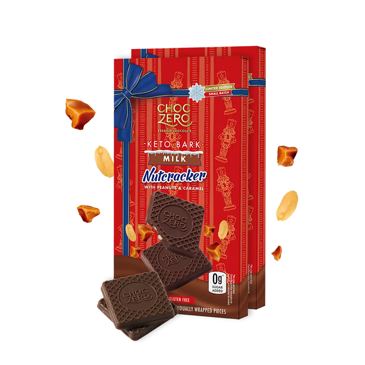 Milk Chocolate Nutcracker Keto Bark