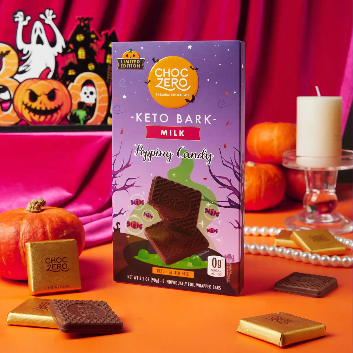 Milk Chocolate Popping Candy Bark