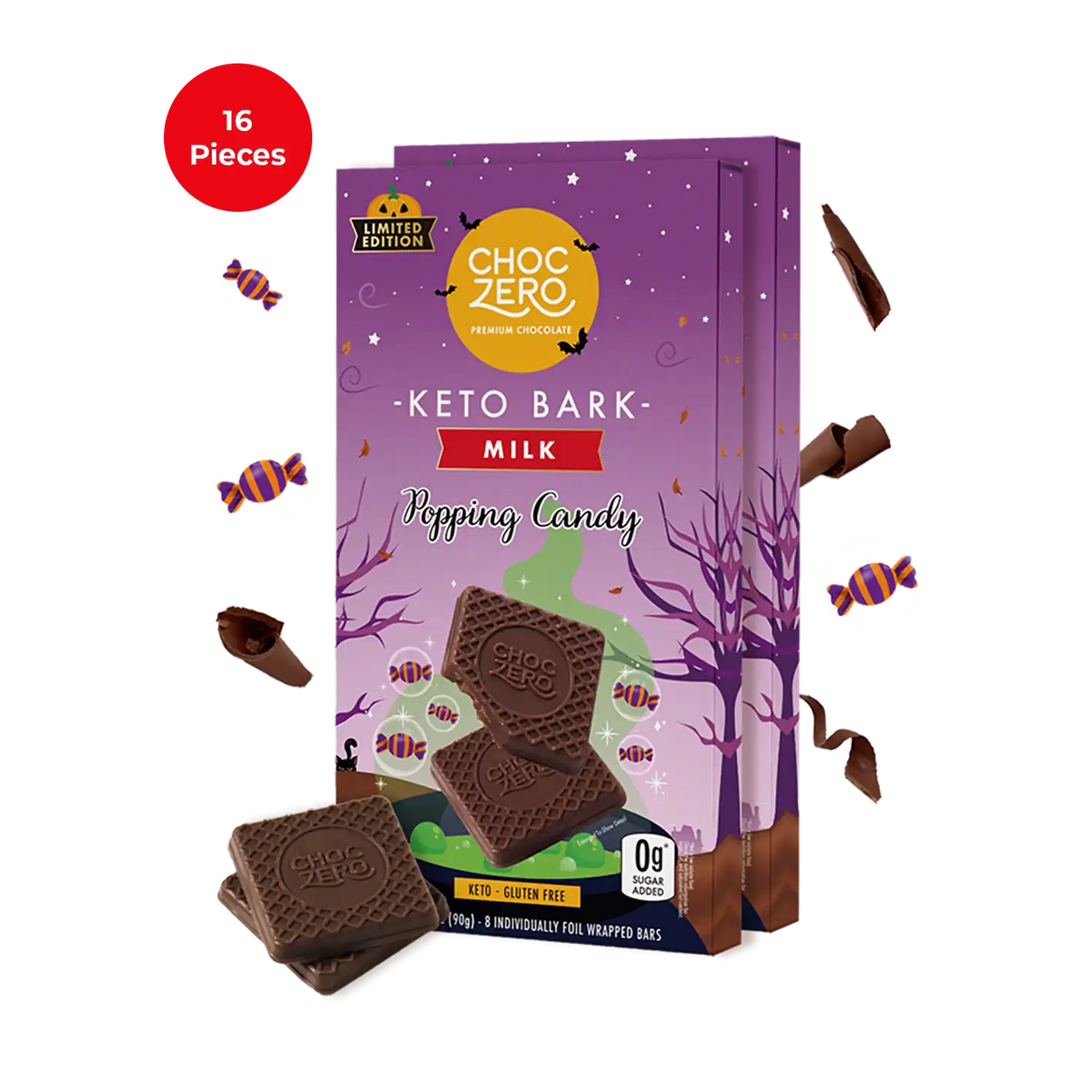 Milk Chocolate Popping Candy Bark