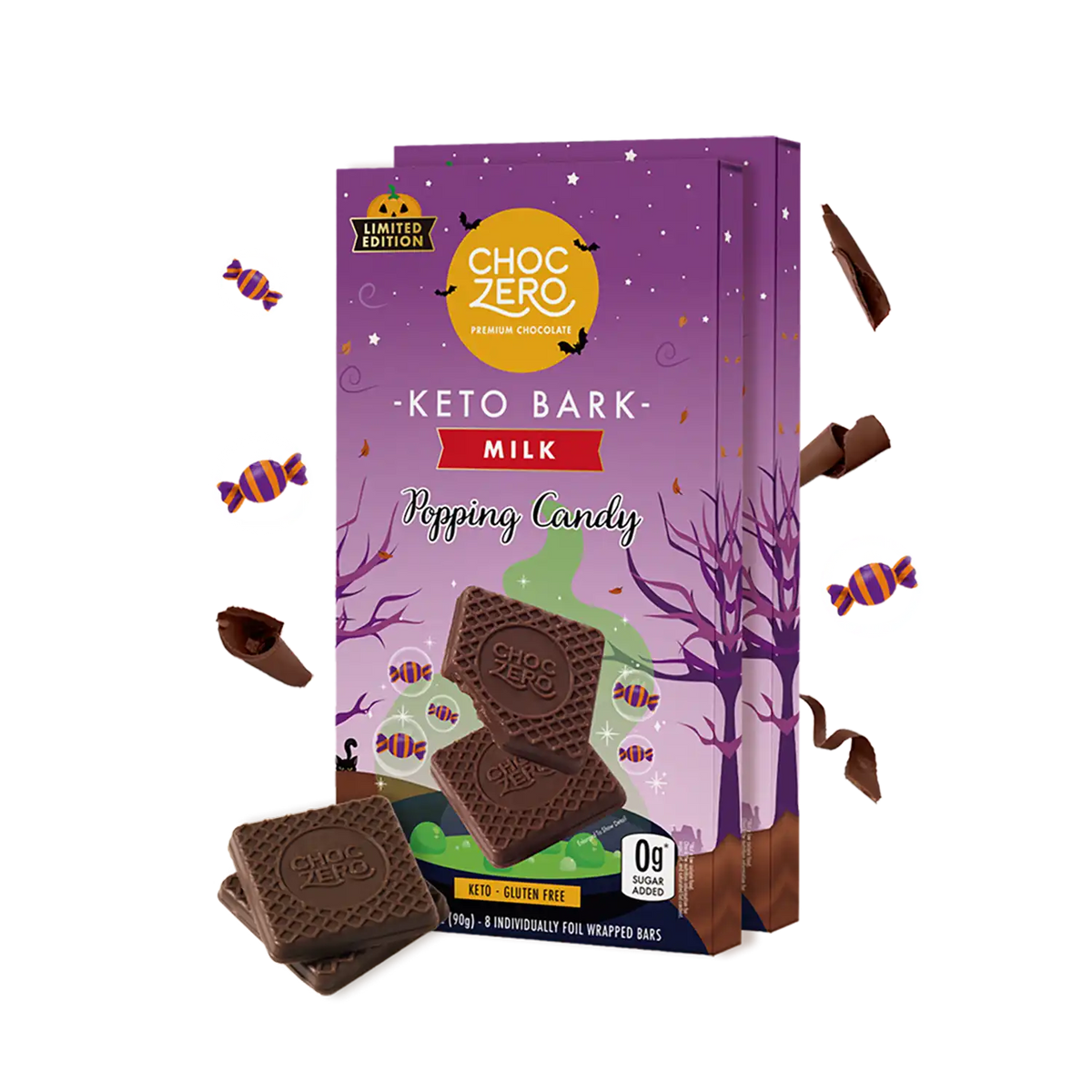 Milk Chocolate Popping Candy Bark
